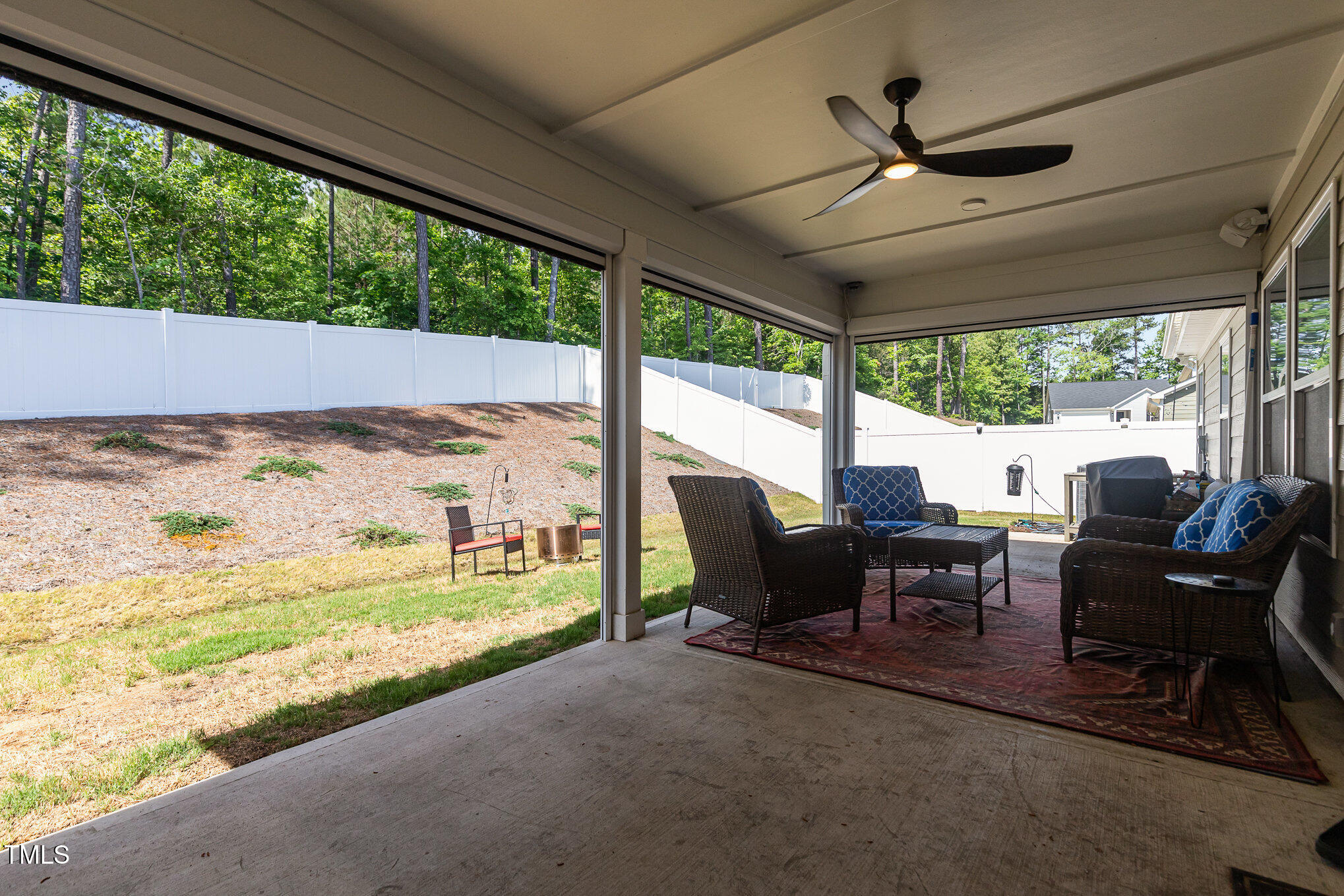 1012 Ringhill Blf Drive Durham, NC 27704 - Photo 19 of 22 a view of a dining room with furniture window and outside view