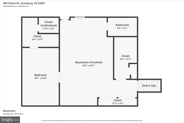 $580,000 | 590 Fulton Drive, Strasburg, VA 22657