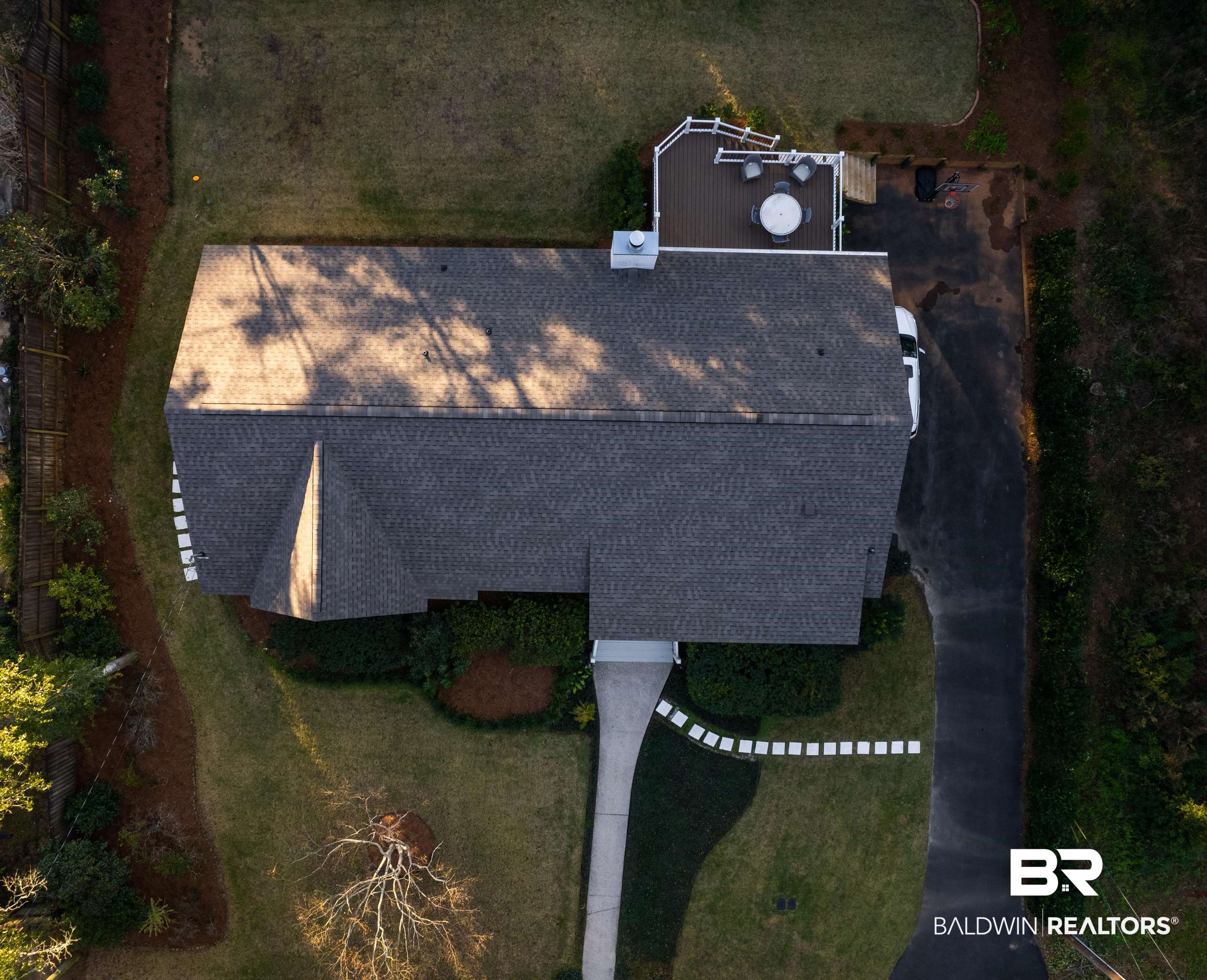417 Patlynn Drive Fairhope, AL 36532 - Photo 29 of 29 Bronze Cert Roof Drone View