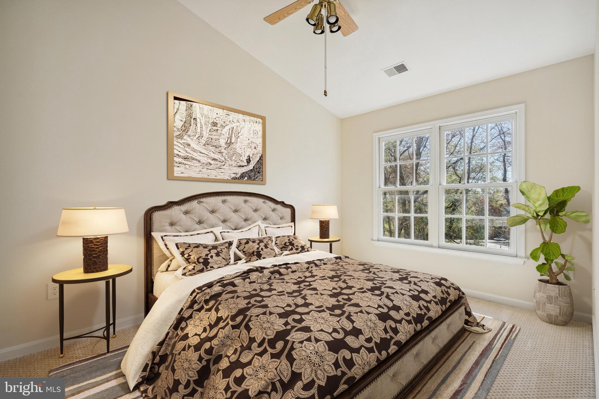 105 Ridgepoint Place Gaithersburg, MD 20878 - Photo 29 of 33 Bedroom #3 (Virtually Staged)