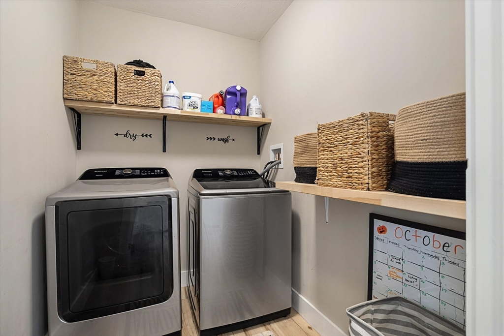 1015 Willis Road Phillipston, MA 01331 - Photo 11 of 42 a kitchen with a stove and a white wooden cabinets