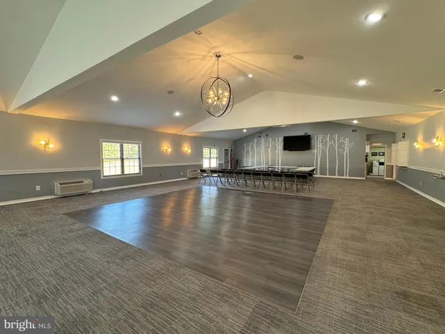a view of road with large trees