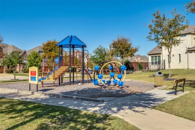 a view of outdoor space with seating