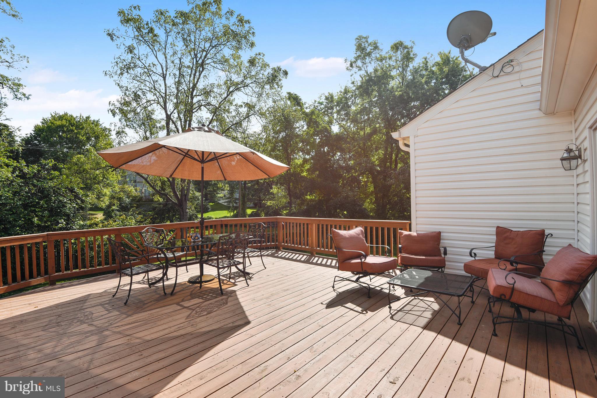 9 Treworthy Road Gaithersburg, MD 20878 - Photo 27 of 30 Huge Deck w/ several entertaining areas