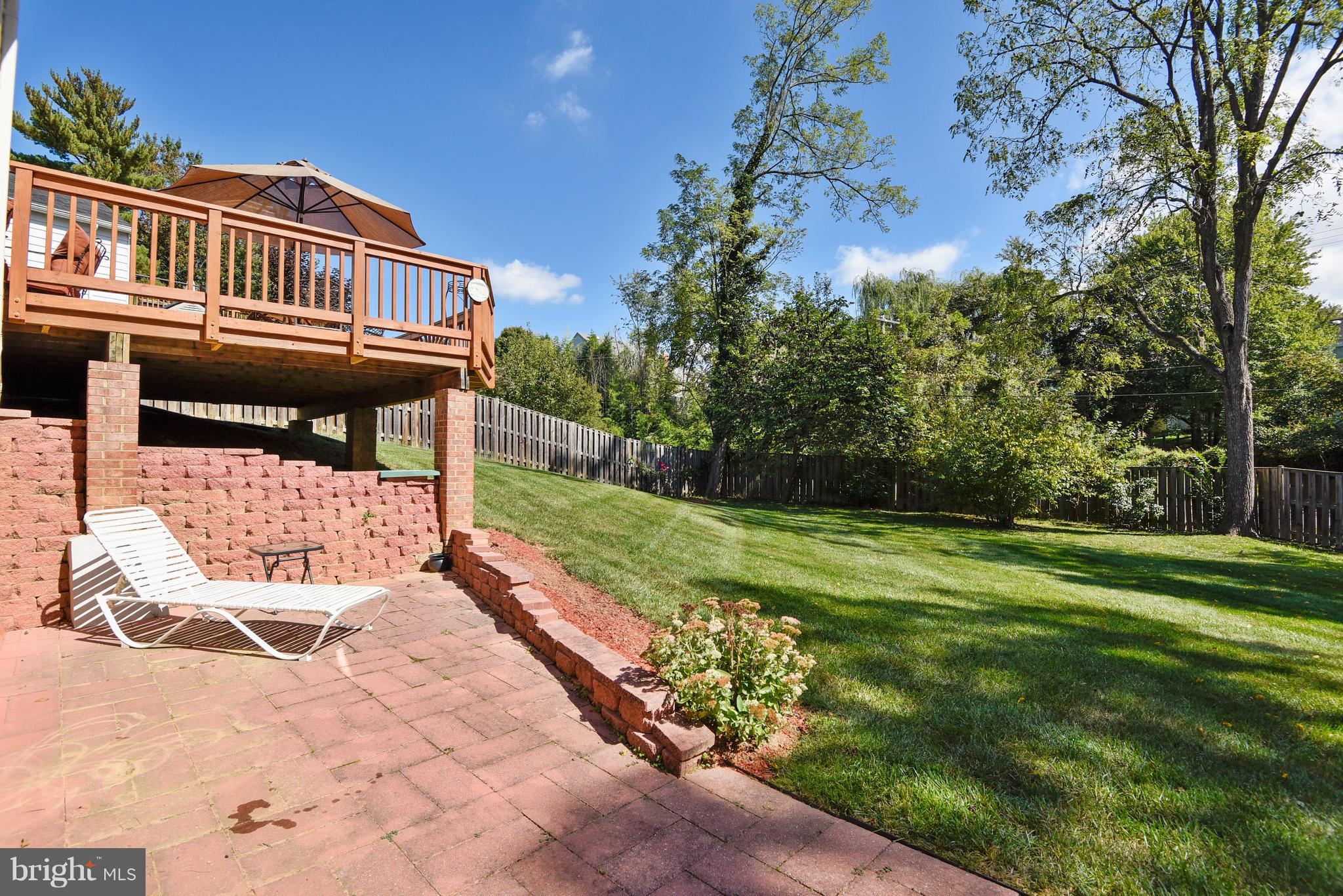 9 Treworthy Road Gaithersburg, MD 20878 - Photo 28 of 30 Patio out to backyard