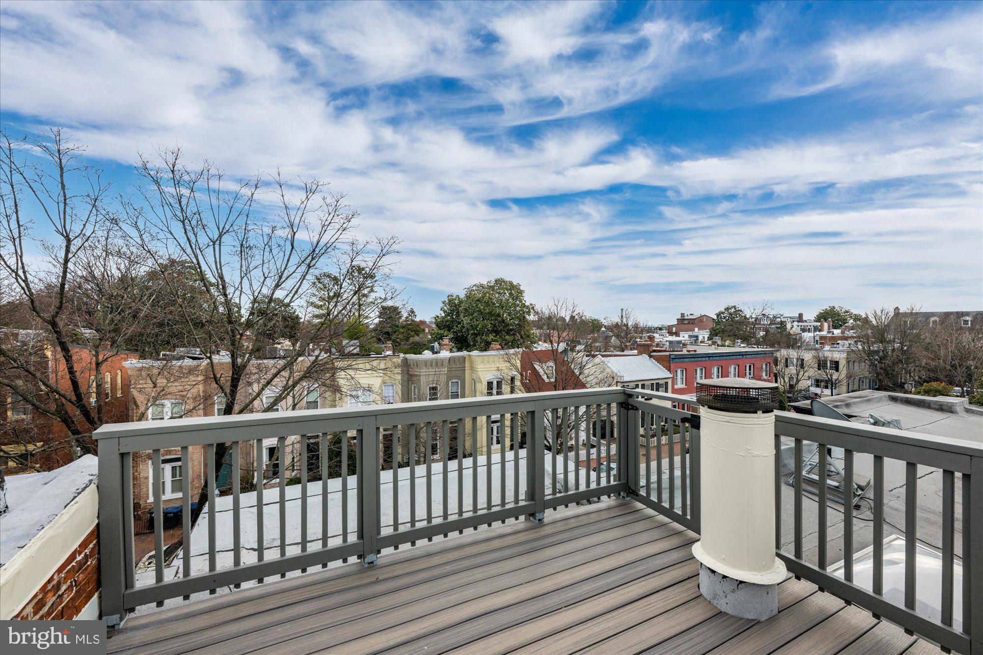 1318 35th Street Northwest, Unit 6 Washington, DC 20007 - Photo 12 of 13 Roof Deck