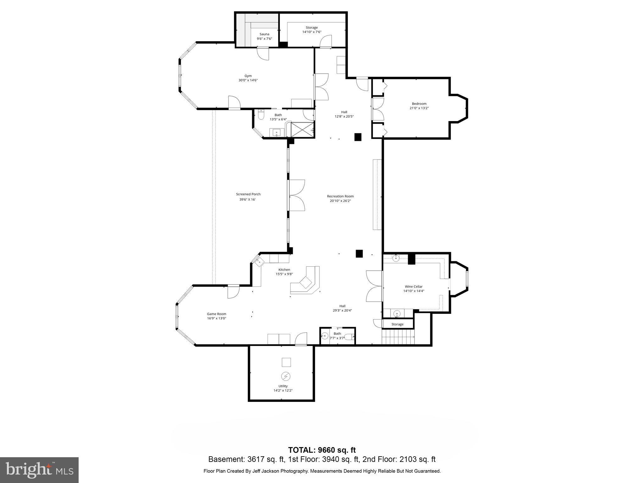 25 Gassaway Lane Edgewater, MD 21037 - Photo 125 of 125 Lower Level (Walk-out Basement) FLOOR PLAN