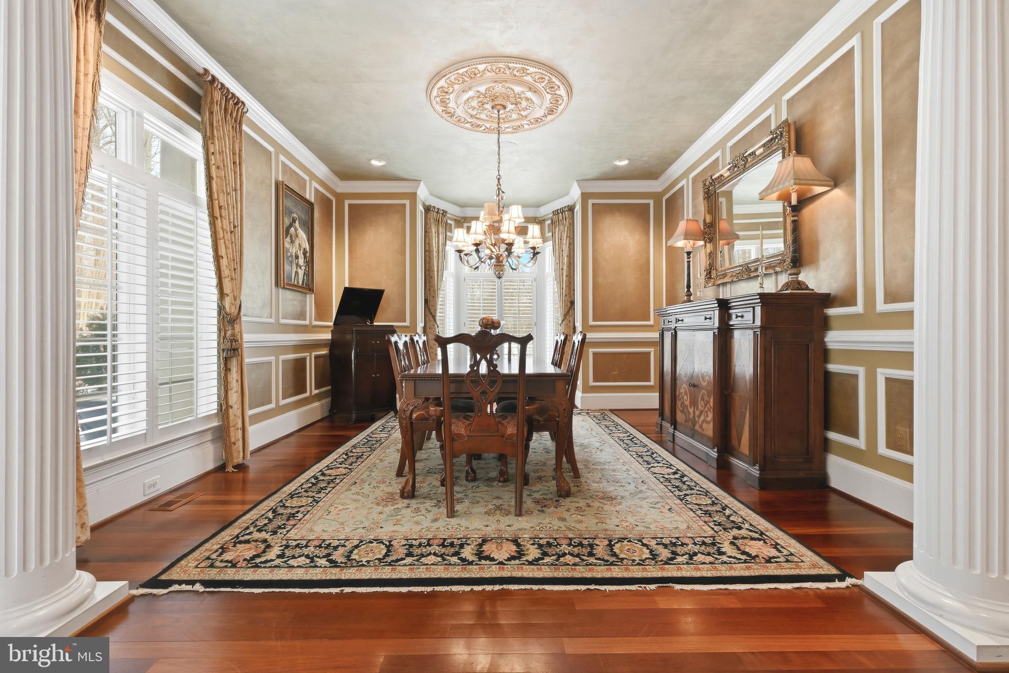 25 Gassaway Lane Edgewater, MD 21037 - Photo 30 of 125 Beautiful custom moldings in FORMAL DINING ROOM