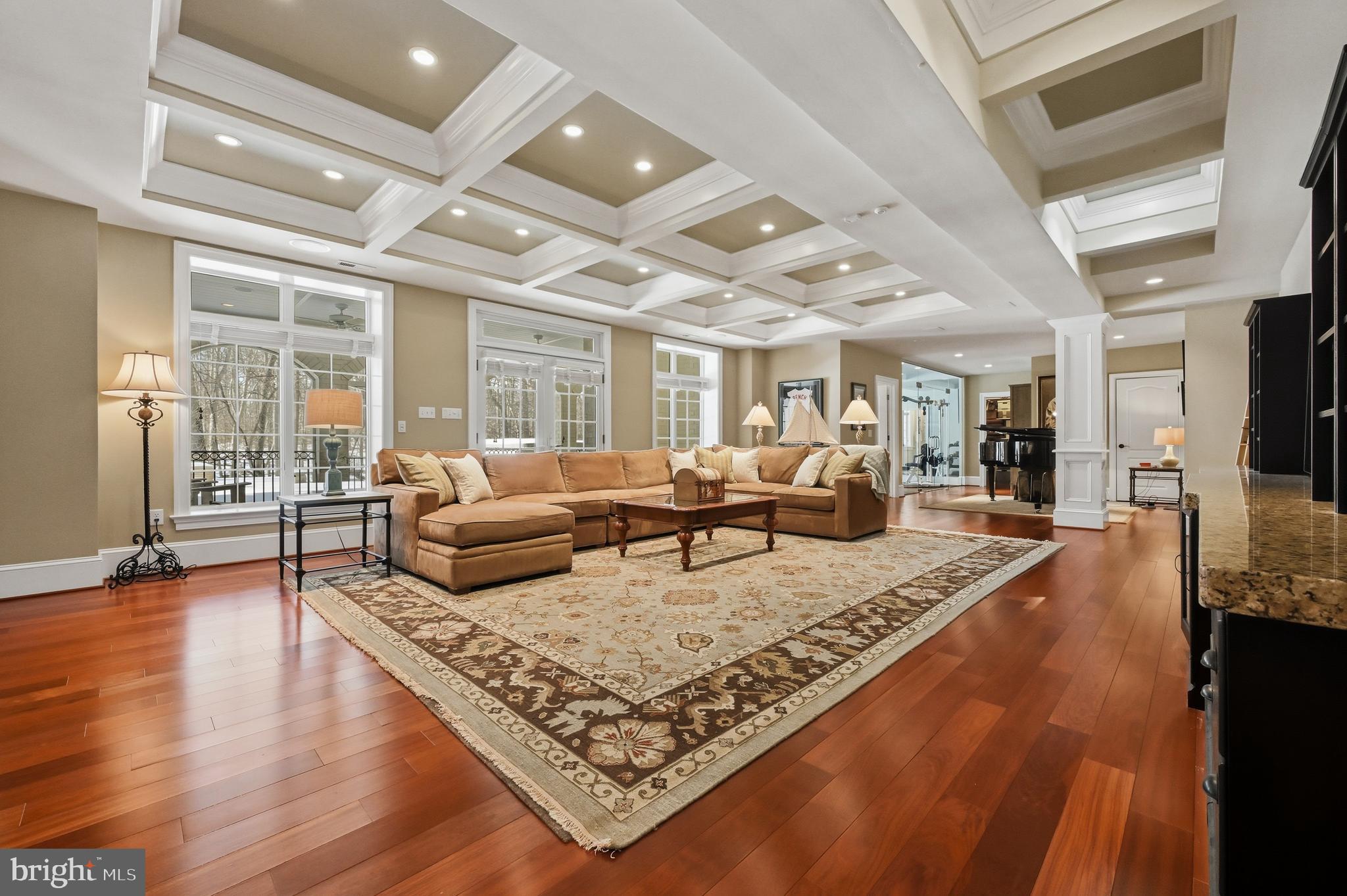 25 Gassaway Lane Edgewater, MD 21037 - Photo 75 of 125 Beautiful Coffered Ceilings in RECREATION ROOM