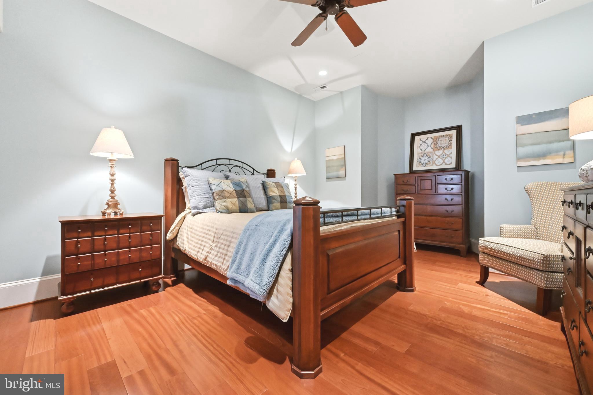 25 Gassaway Lane Edgewater, MD 21037 - Photo 93 of 125 6th BEDROOM in lower level with Hardwood floors