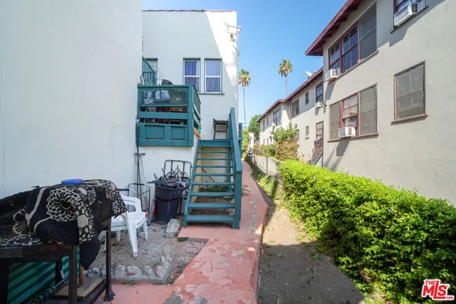 a view of balcony and patio