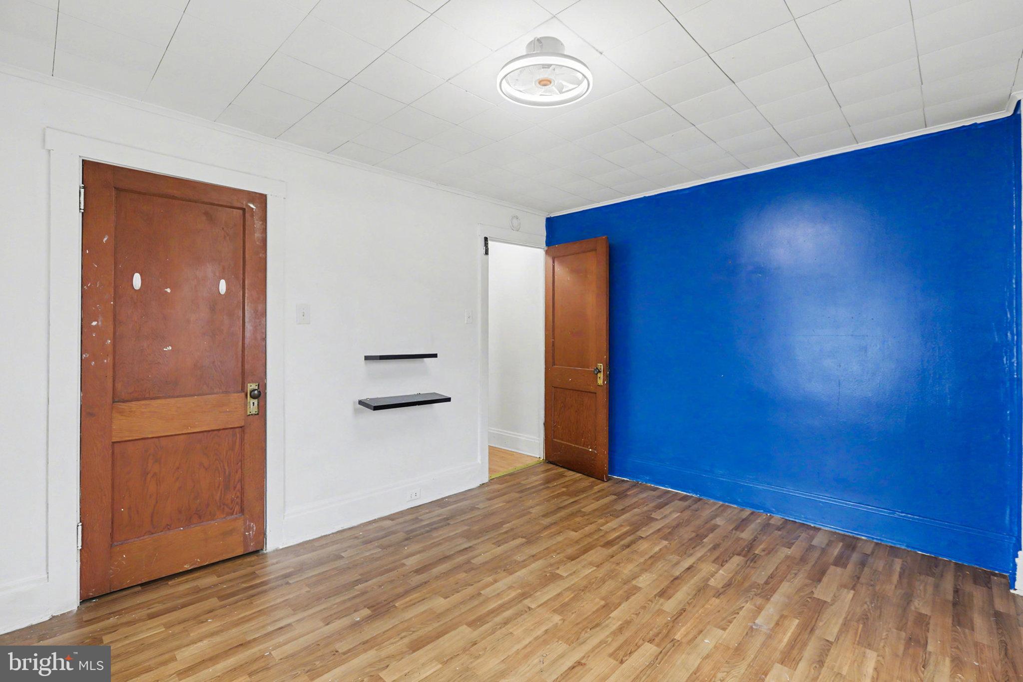 2721 Butler Street Harrisburg, PA 17103 - Photo 18 of 32 Bright space with bold blue accent wall.