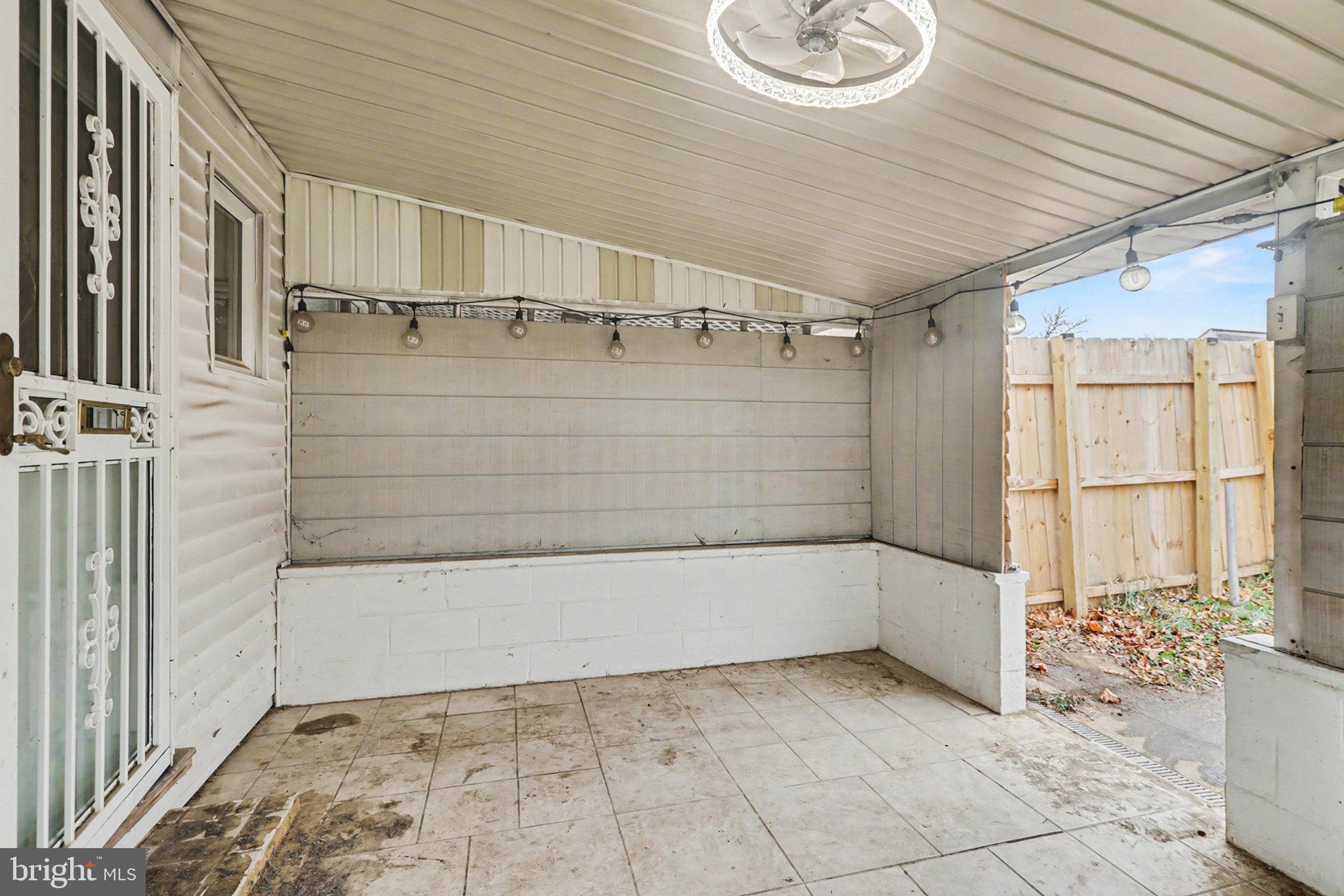 2721 Butler Street Harrisburg, PA 17103 - Photo 24 of 32 Charming covered patio with rustic appeal.