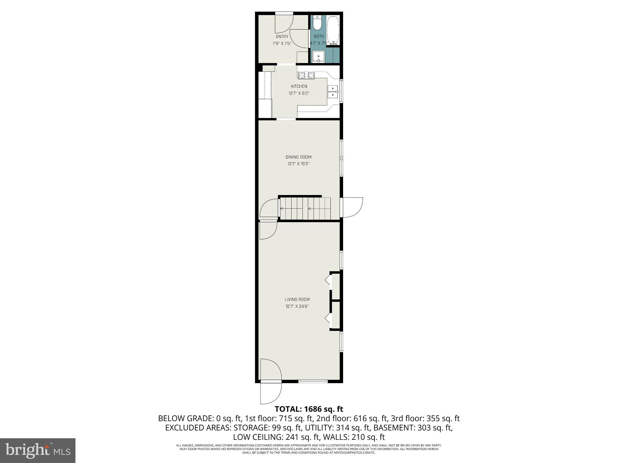 2721 Butler Street Harrisburg, PA 17103 - Photo 31 of 32 Spacious multi-level floor plan layout.