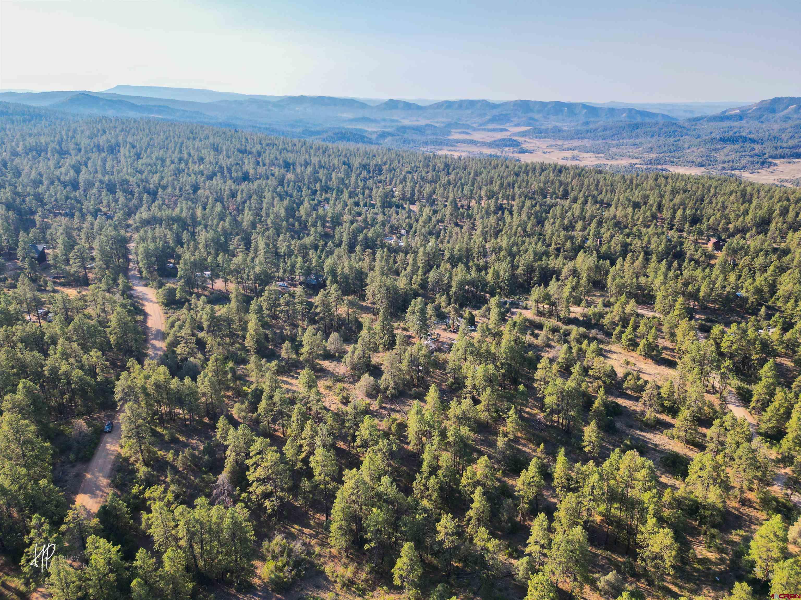 326 Justin's Road Pagosa Springs, CO 81147 - Photo 24 of 33 an aerial view of a and mountain