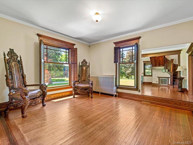 2 Pine Hill Road Chester, NY 10918 - Photo 8 of 31 a view of a room with gym equipment and floor to ceiling window