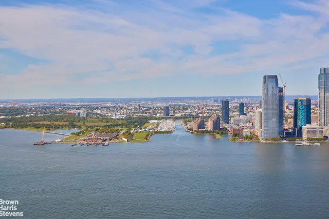 an aerial view of a beach