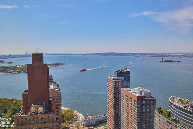 a view of city from balcony