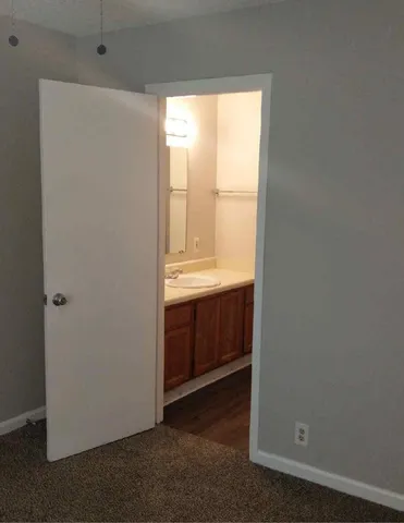 a view of a bathroom