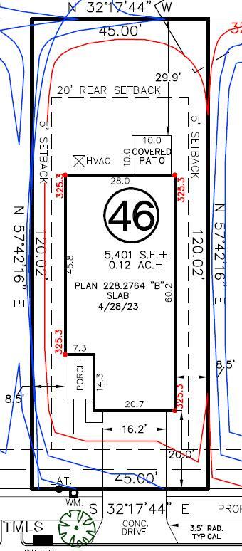 2717 Princess Tree Drive Raleigh, NC 27616 - Photo 7 of 8 Plot plan