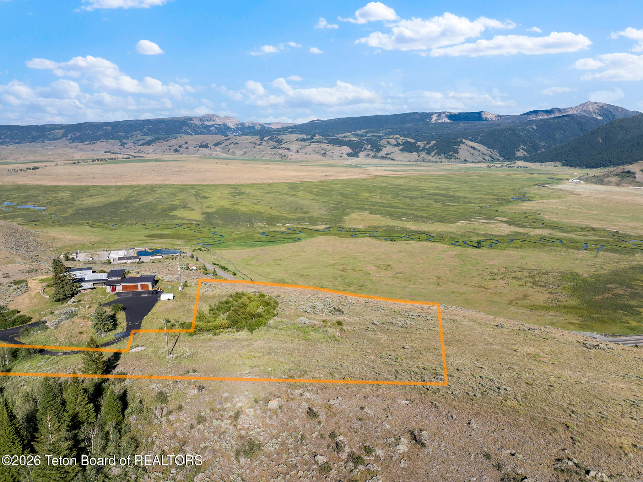 1000 Grand View Road Jackson, WY 83001 - Photo 7 of 18 Elk Refuge Aerial