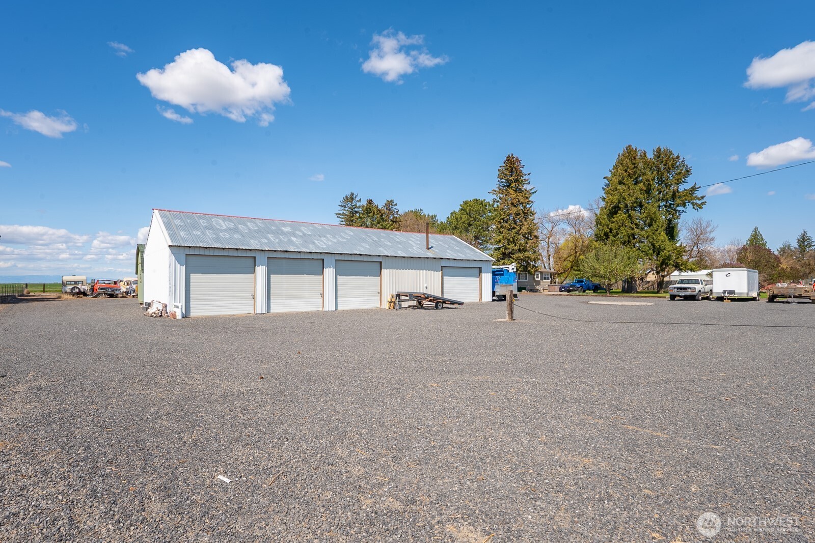 11627 Rd K Northeast Moses Lake, WA 98837 - Photo 33 of 37 a view of a house and a street