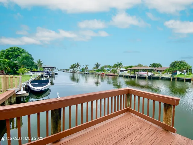 a view of a lake from balcony