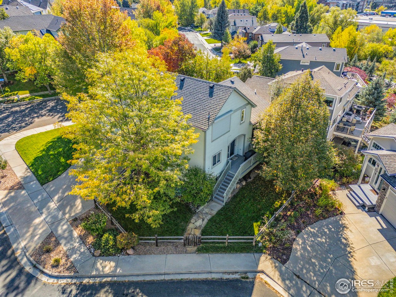 6644 Drew Ranch Lane Boulder, CO 80301 - Photo 39 of 45 an aerial view of a house