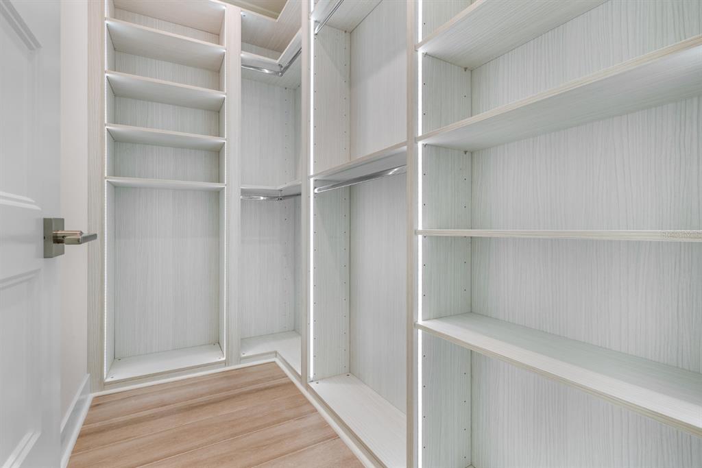 775 Gran Kaymen Way Apollo Beach, FL 33572 - Photo 26 of 43 a view of walk in closet with empty racks
