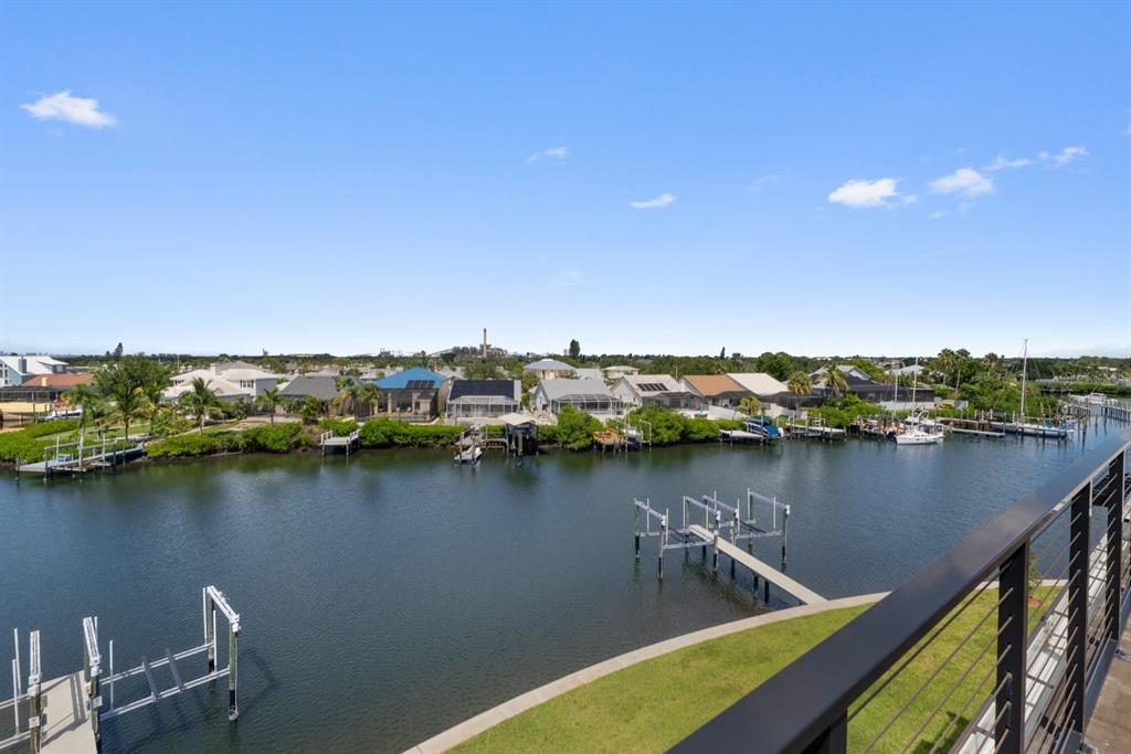 775 Gran Kaymen Way Apollo Beach, FL 33572 - Photo 36 of 43 a view of a lake with a city view