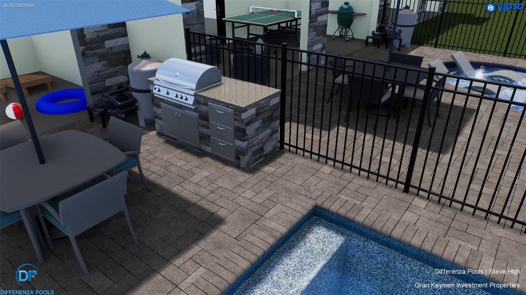 775 Gran Kaymen Way Apollo Beach, FL 33572 - Photo 42 of 43 a view of a chairs and tables in the balcony