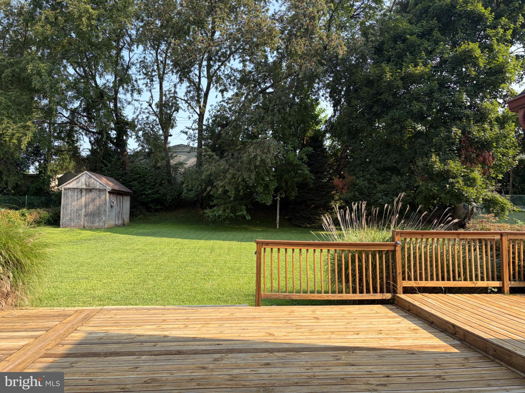 803 Rennard Circle Philadelphia, PA 19116 - Photo 38 of 42 Serene backyard with rustic shed.