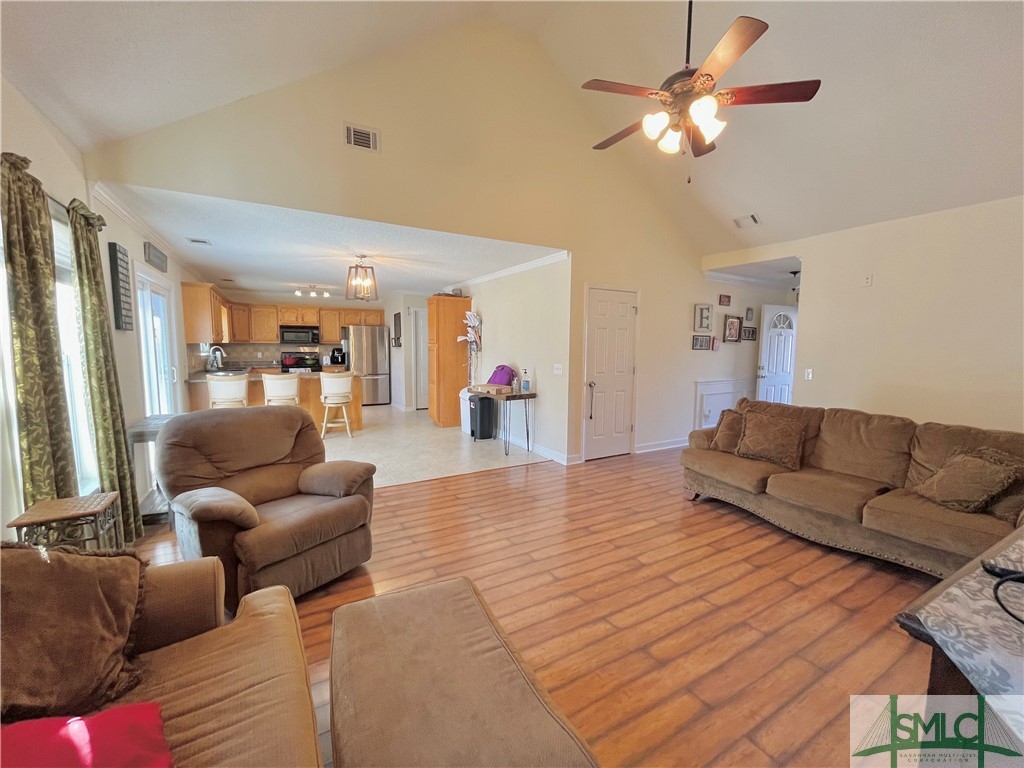 202 Wood Duck Way Springfield, GA 31329 - Photo 10 of 41 Great Room to Dining