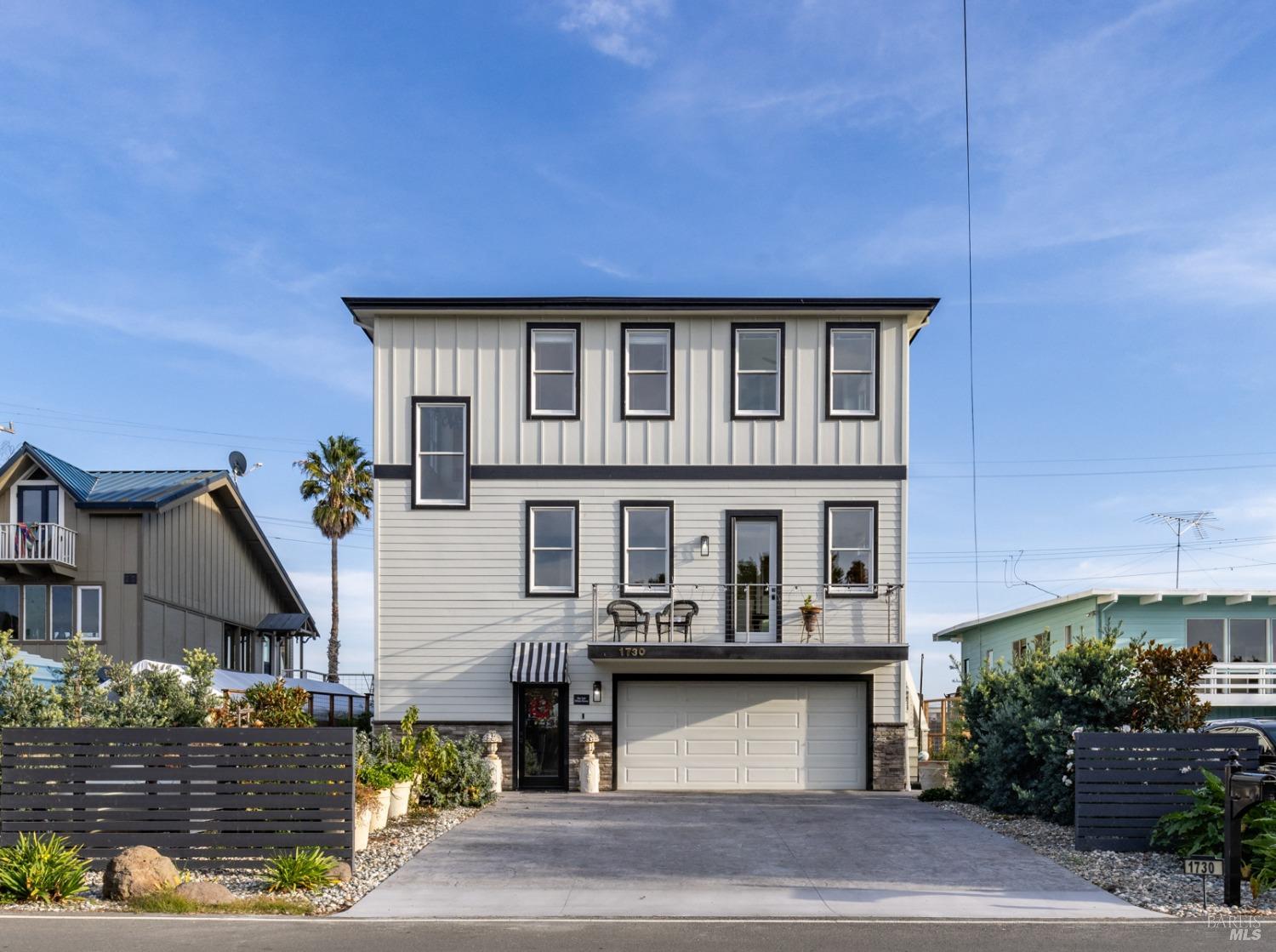 1730 Milton Road Napa, CA 94559 - Photo 72 of 77 a front view of a house with garage