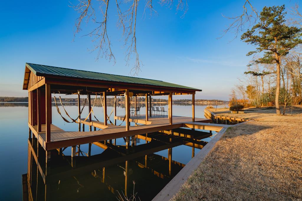 410 Private Road Leesburg, TX 75451 - Photo 29 of 38 a view of a patio with swimming pool