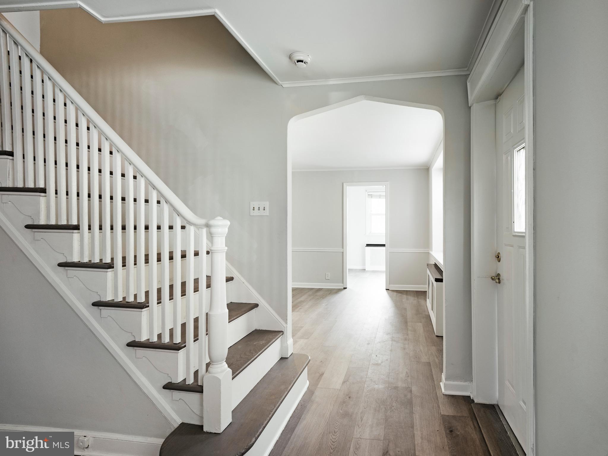 1200 Angora Avenue Lansdowne, PA 19050 - Photo 4 of 20 a view of a hallway with wooden floor and entryway