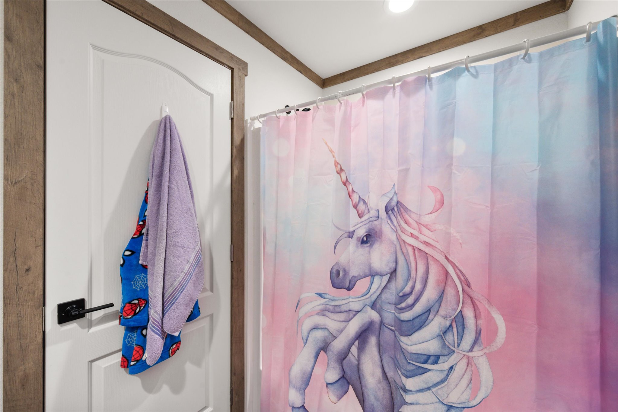 16857 Fm 639 Road East Purdon, TX 76679 - Photo 34 of 38 Bathroom featuring a shower with curtain
