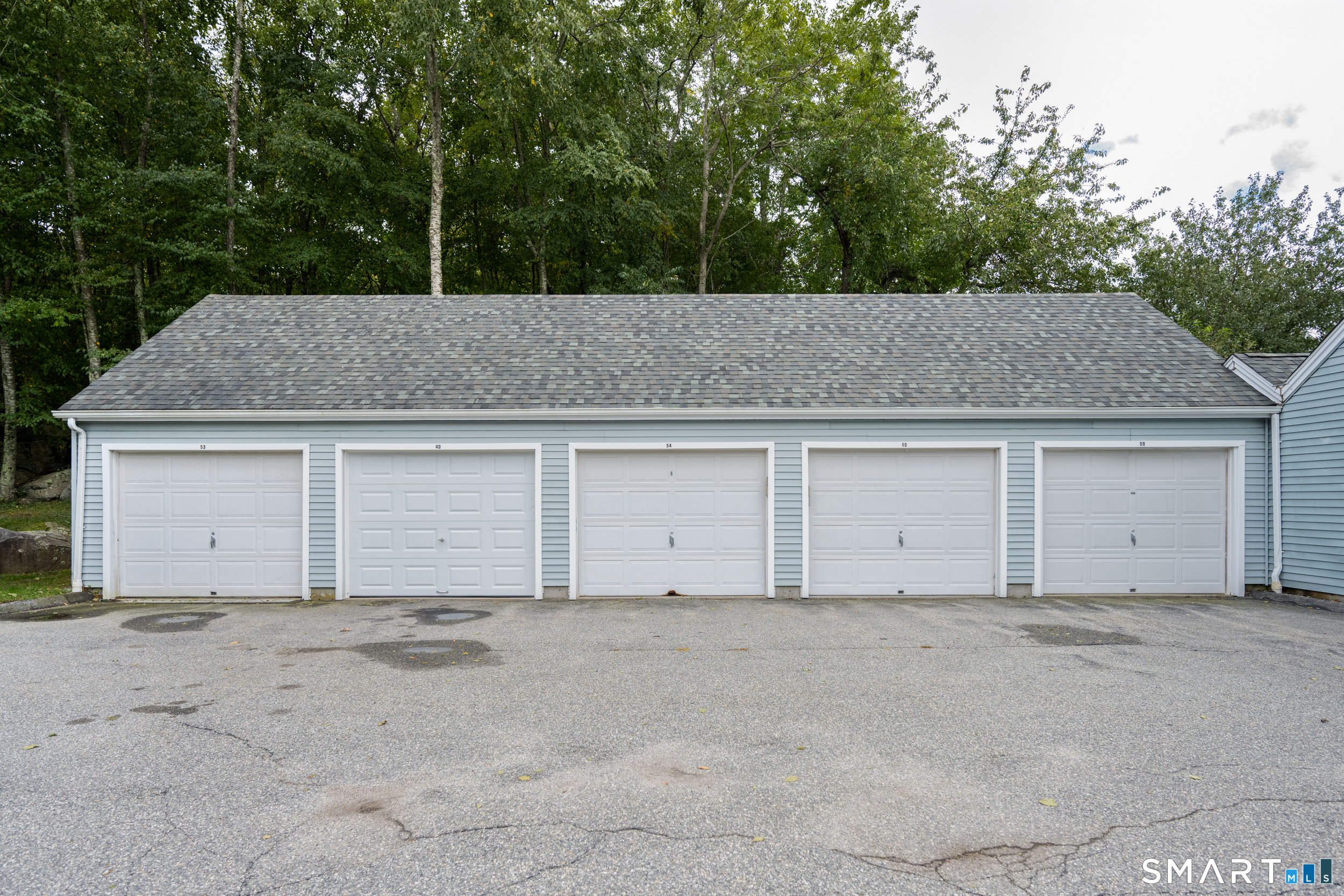 372 Meridian St Extension, Unit 54 Groton, CT 06340 - Photo 30 of 35 Garage in the middle is yours!