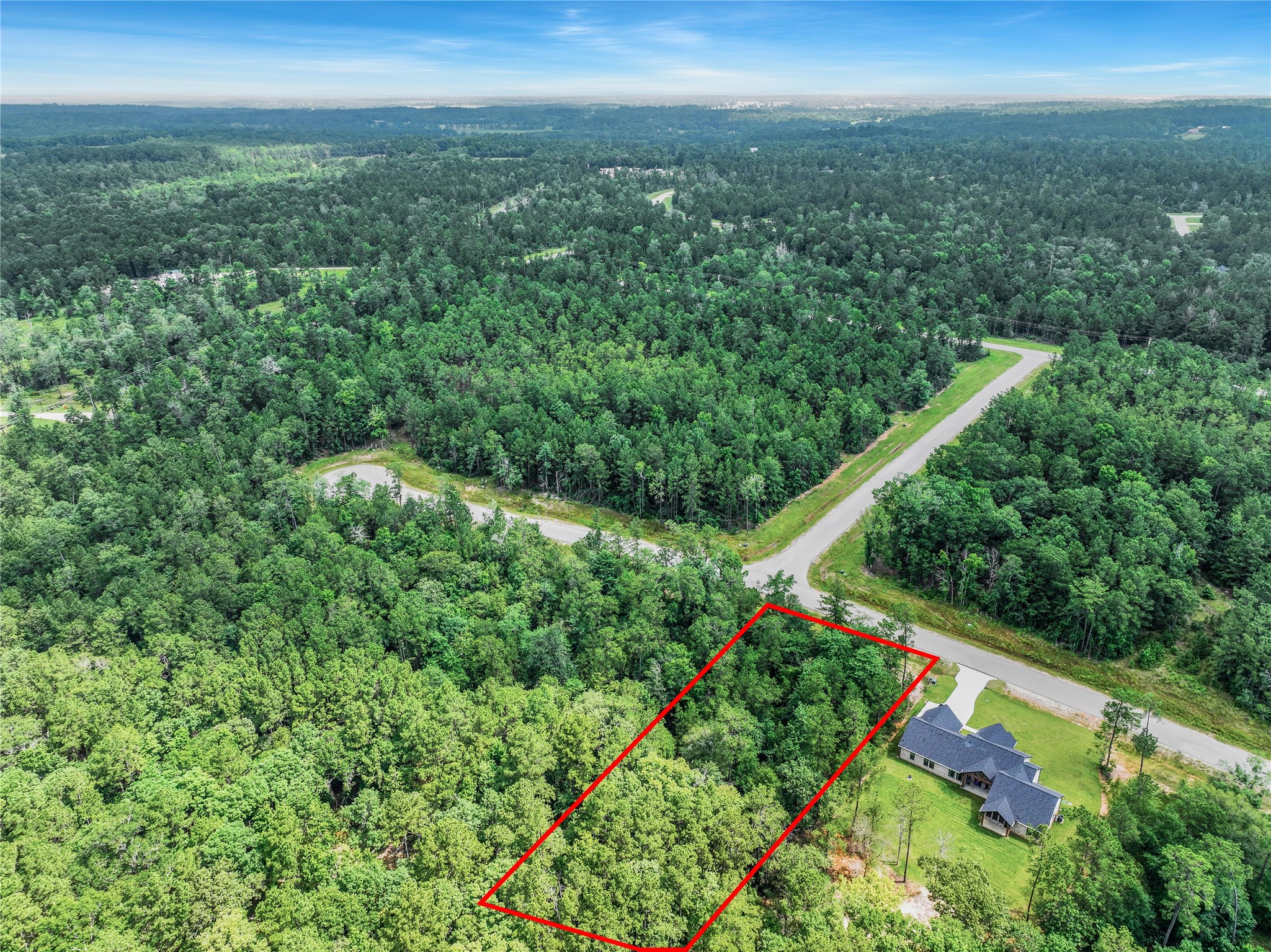 103 Eagle Run Road Willis, TX 77378 - Photo 15 of 35 a view of a city with lush green forest