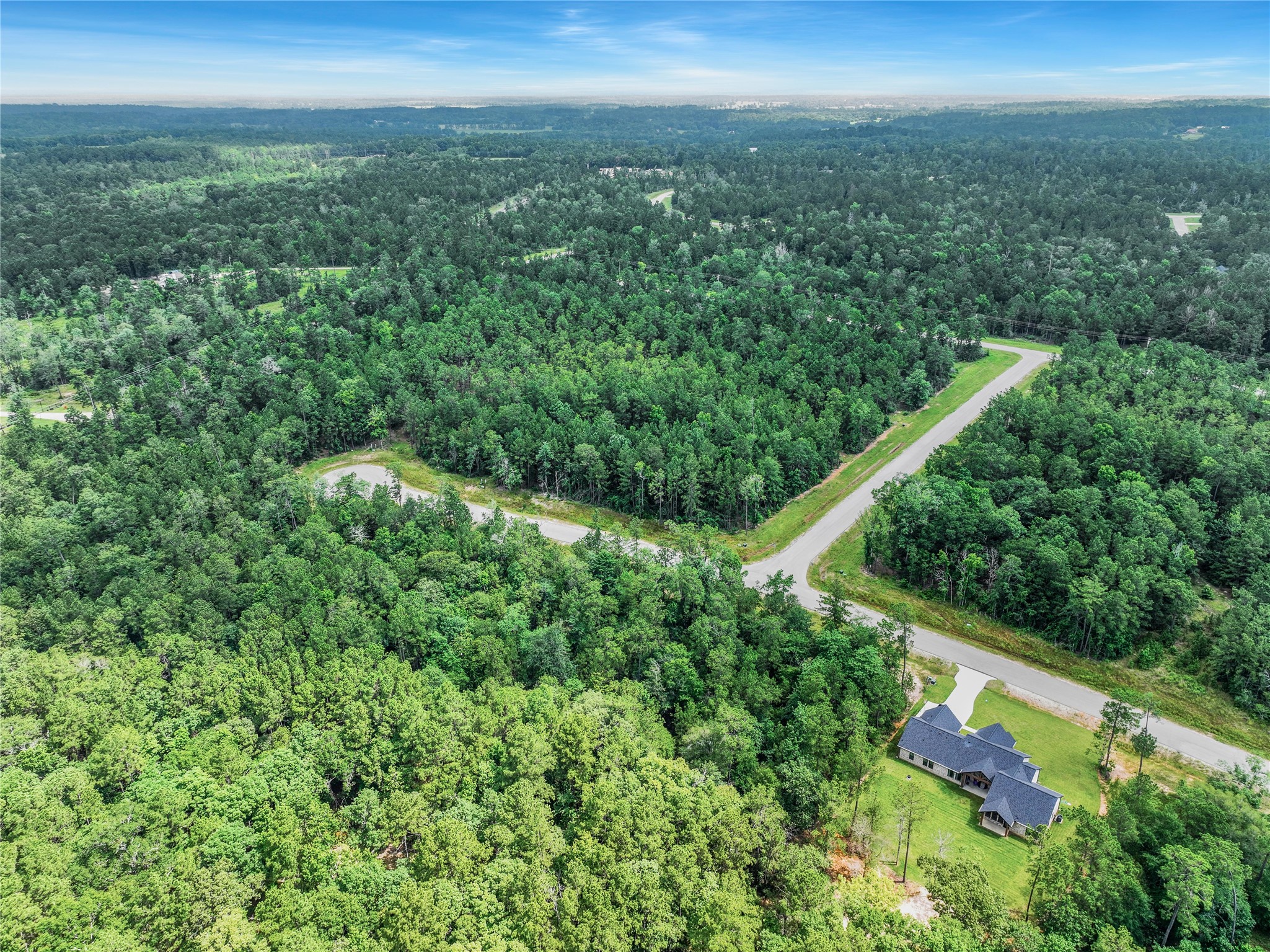 103 Eagle Run Road Willis, TX 77378 - Photo 16 of 35 a view of a city with lush green forest