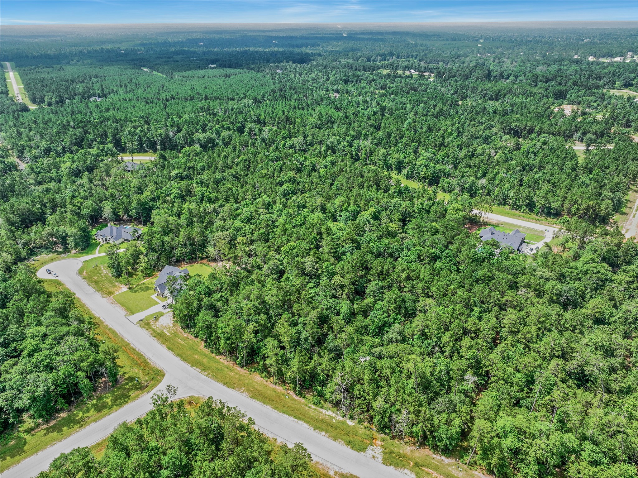 103 Eagle Run Road Willis, TX 77378 - Photo 26 of 35 a view of a forest from a balcony