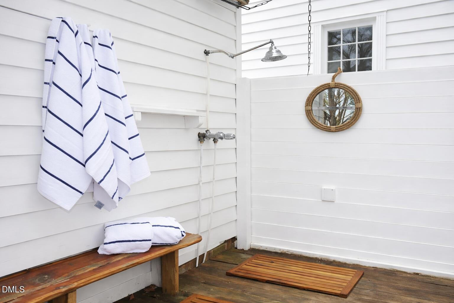 6720 Mebane Oaks Road Mebane, NC 27302 - Photo 69 of 85 Outdoor shower with nautical accents