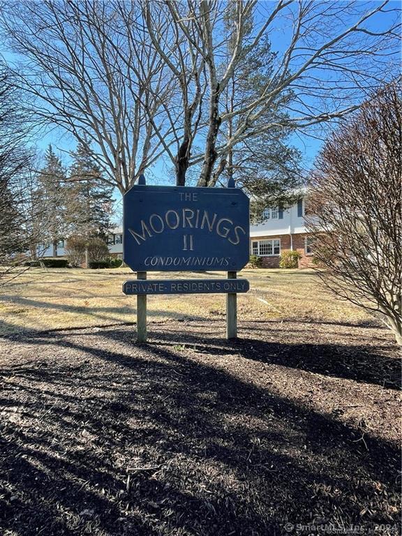 a view of a street with trees