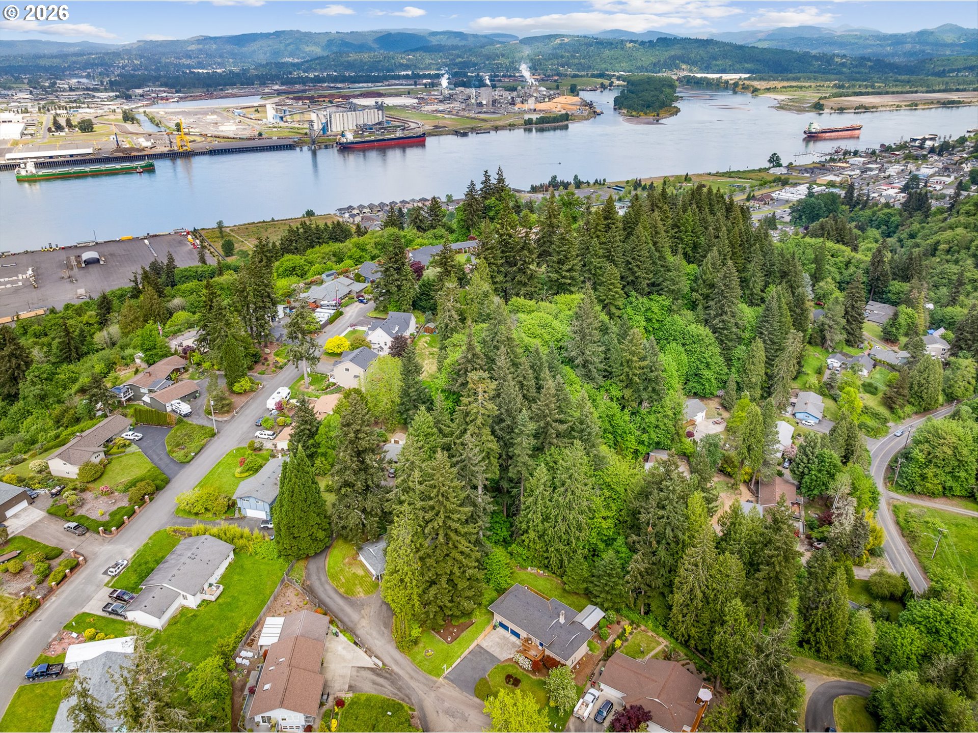 75375 Fern Hill Loop Rainier, OR 97048 - Photo 41 of 47 Drone View/UAV