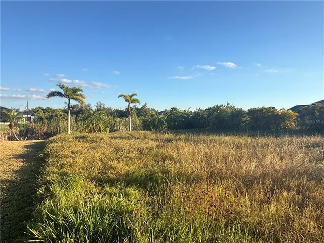 a view of lake with green space