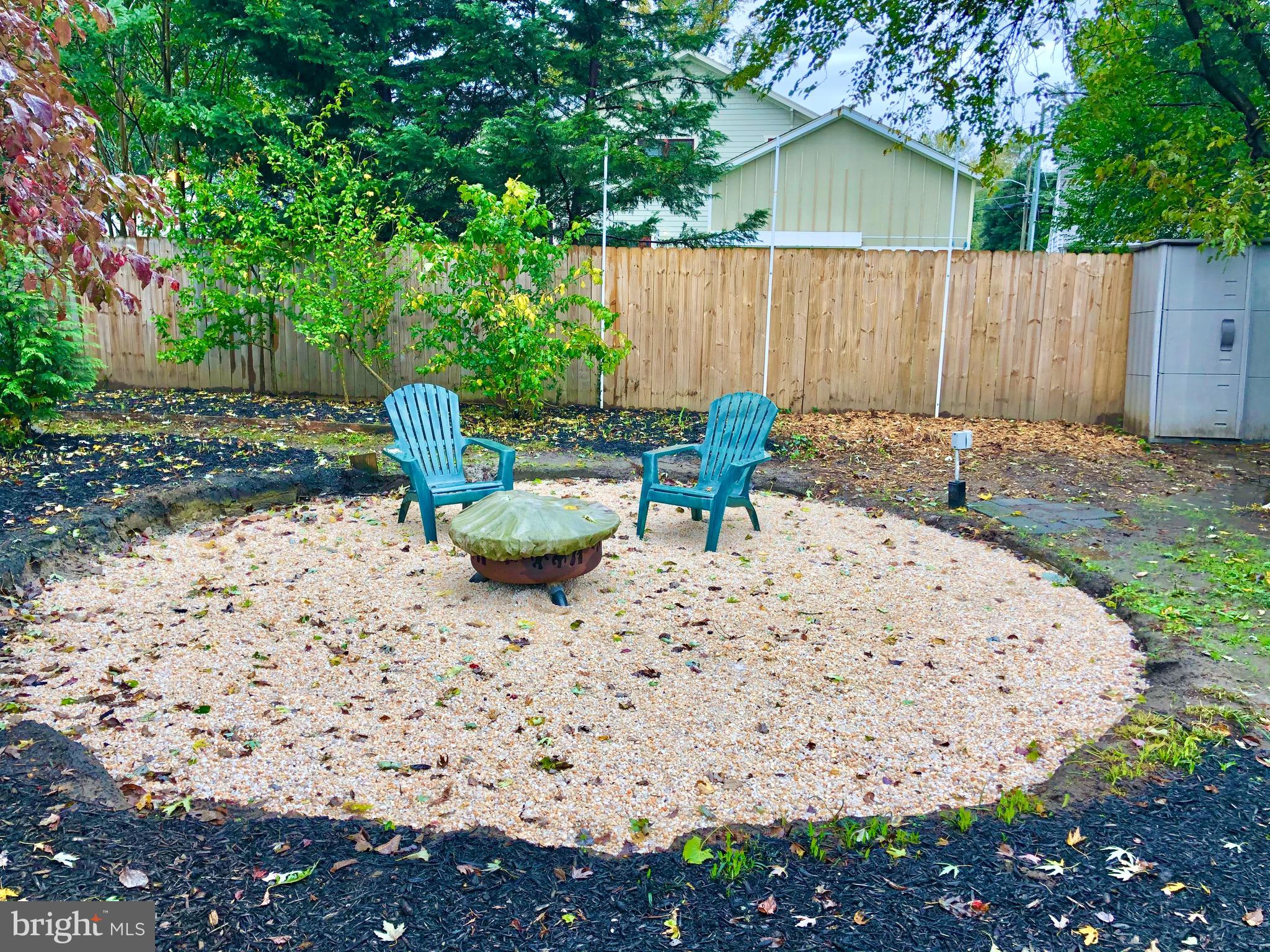 2928 Chestnut Road Edgewater, MD 21037 - Photo 2 of 24 Backyard fire pit area