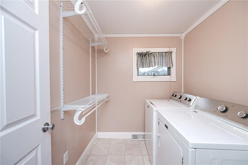 228 Harrison Avenue Robinson, PA 15949 - Photo 36 of 46 a utility room with dryer and washer