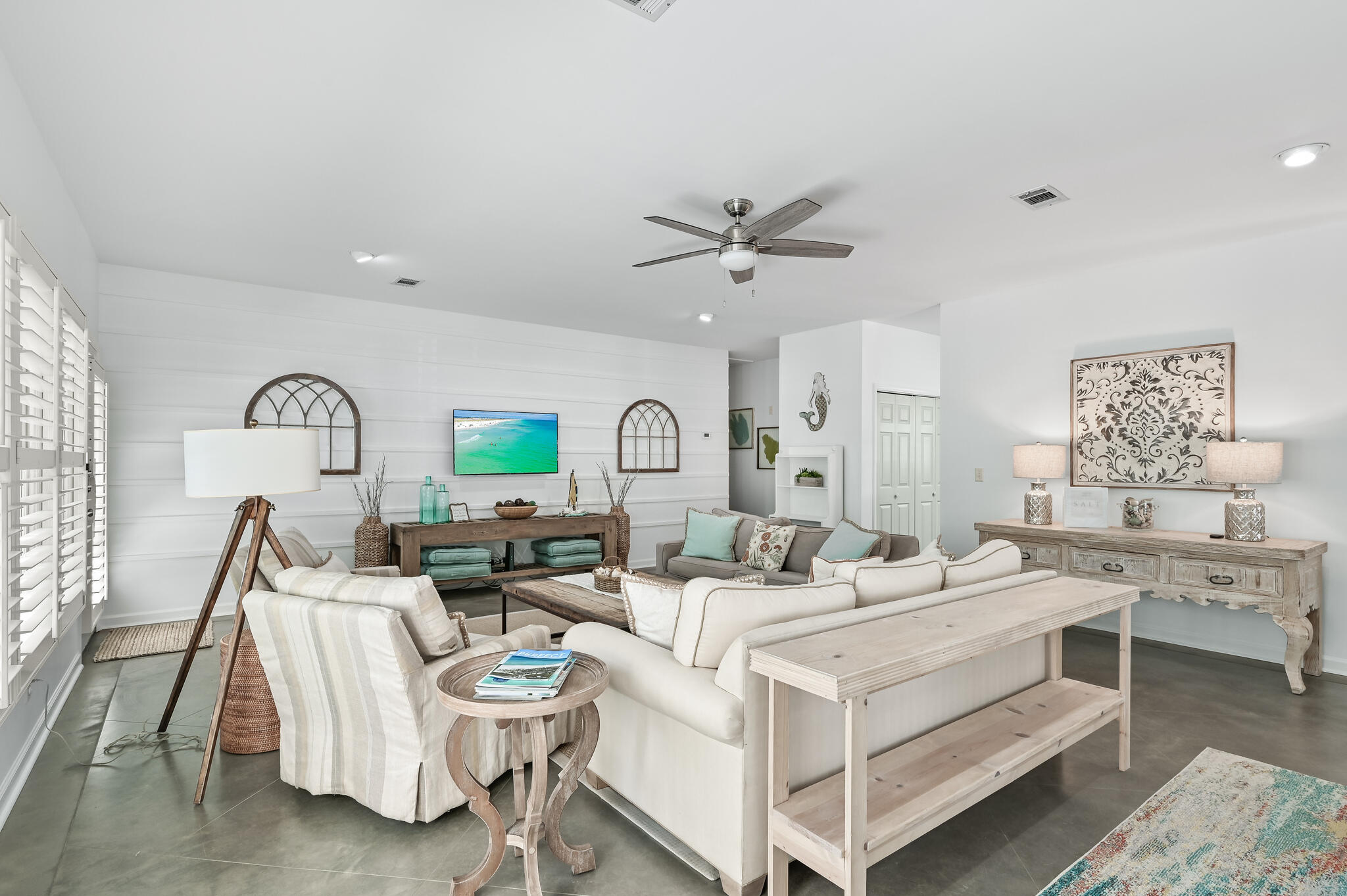65 Cassine Way Santa Rosa Beach, FL 32459 - Photo 8 of 38 a living room with furniture and a window