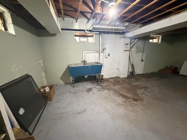 a view of a bathroom with a shower