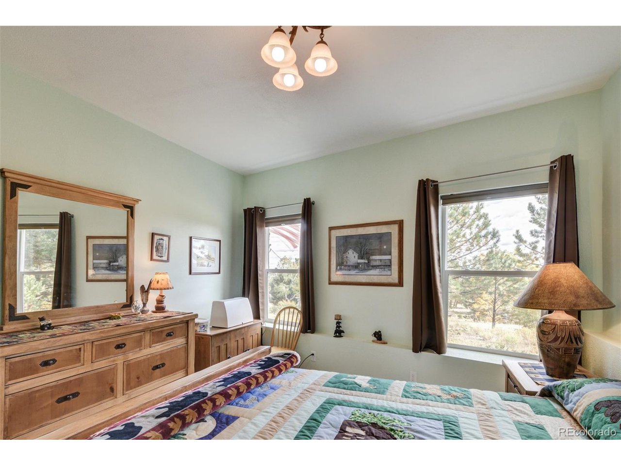3480 Singletree Road Hartsel, CO 80449 - Photo 41 of 50 Guest Bedroom Views